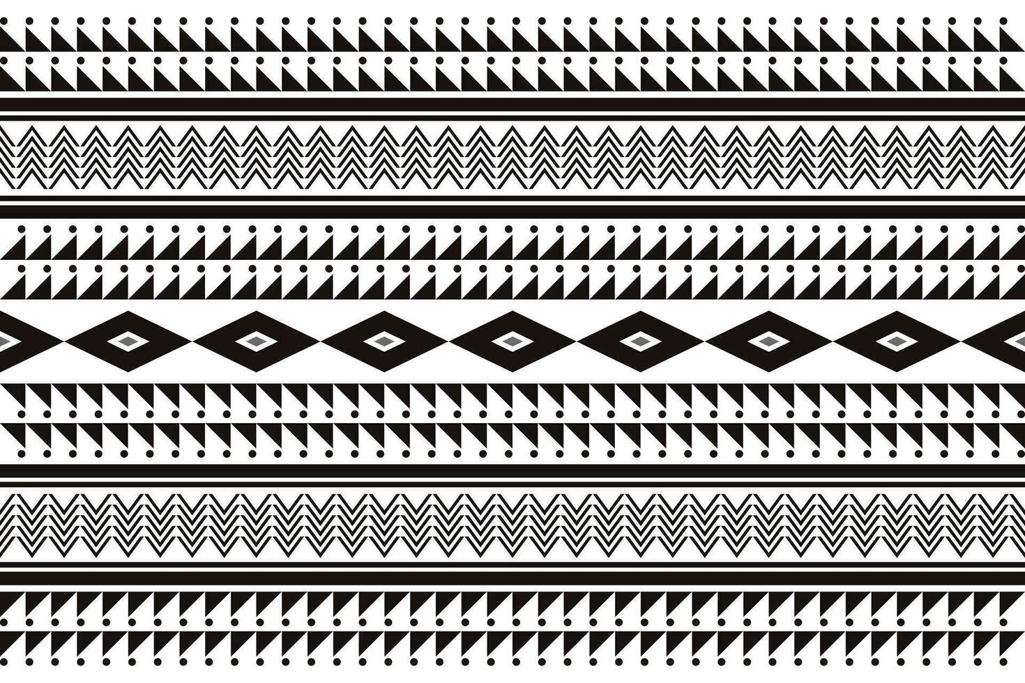 geometric ethnic pattern Can be used in fabric design for background, wallpaper, carpet, textile, clothing, wrapping, decorative paper, embroidery illustration vector. vector