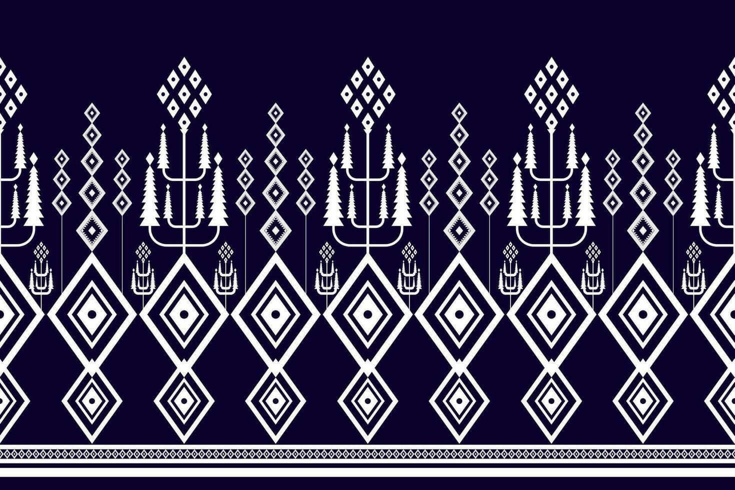 geometric ethnic pattern Can be used in fabric design for background, wallpaper, carpet, textile, clothing, wrapping, decorative paper, embroidery illustration vector. vector