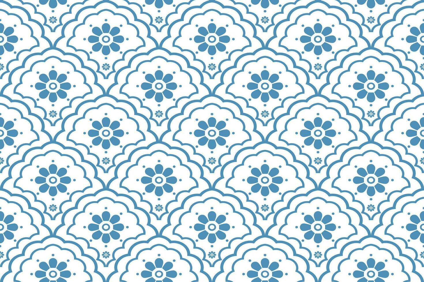 floral pattern background, ceramic tile pattern, vector pattern, cute illustration, tile design, wrap, abstract