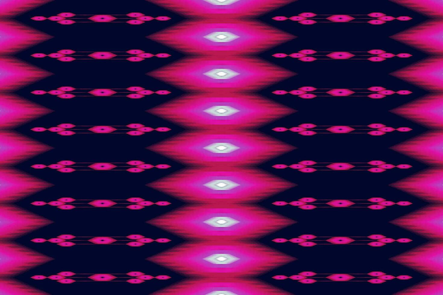 Uzbek ikat pattern and fabric in Uzbekistan. Abstract background for wallpaper, textures, textile, wrapping paper. vector
