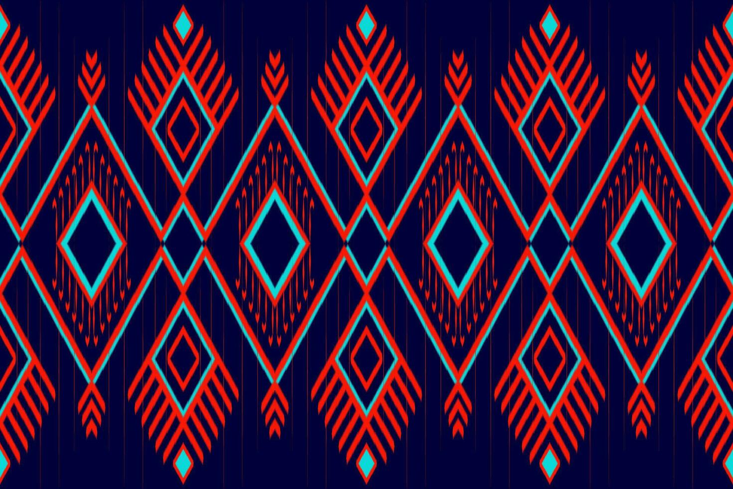 Uzbek ikat pattern and fabric in Uzbekistan. Abstract background for wallpaper, textures, textile, wrapping paper. vector