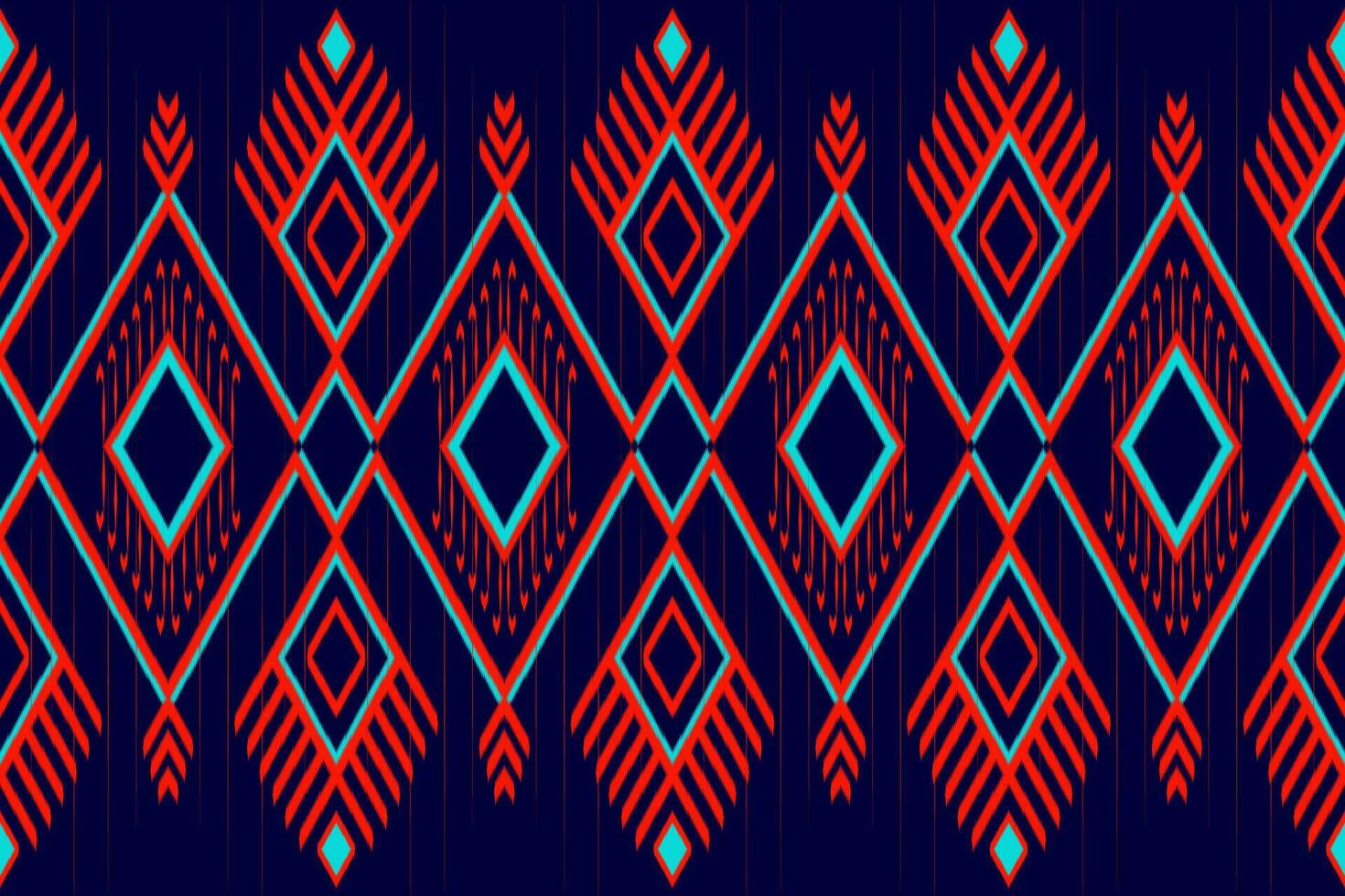 Uzbek ikat pattern and fabric in Uzbekistan. Abstract background for wallpaper, textures, textile, wrapping paper. vector