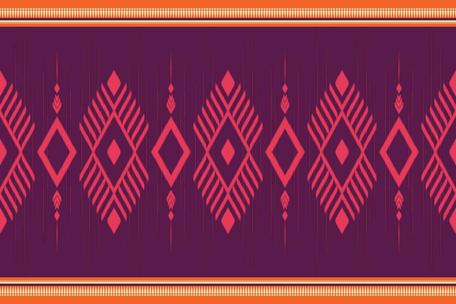 Uzbek ikat pattern and fabric in Uzbekistan. Abstract background for wallpaper, textures, textile, wrapping paper. vector