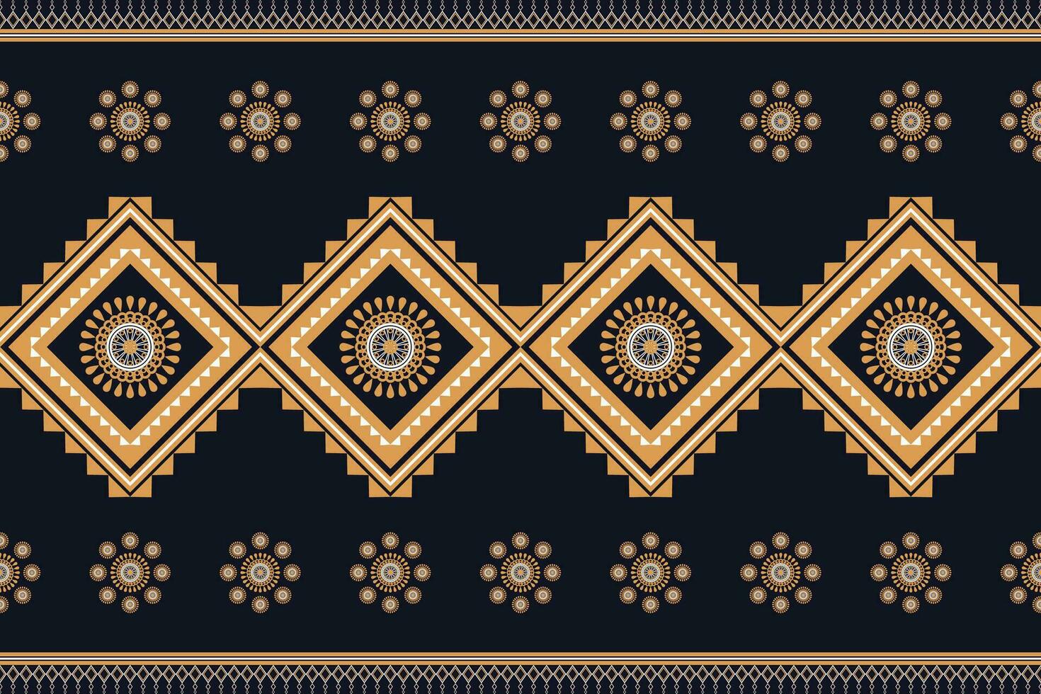 geometric ethnic pattern Can be used in fabric design for background, wallpaper, carpet, textile, clothing, wrapping, decorative paper, embroidery illustration vector. vector