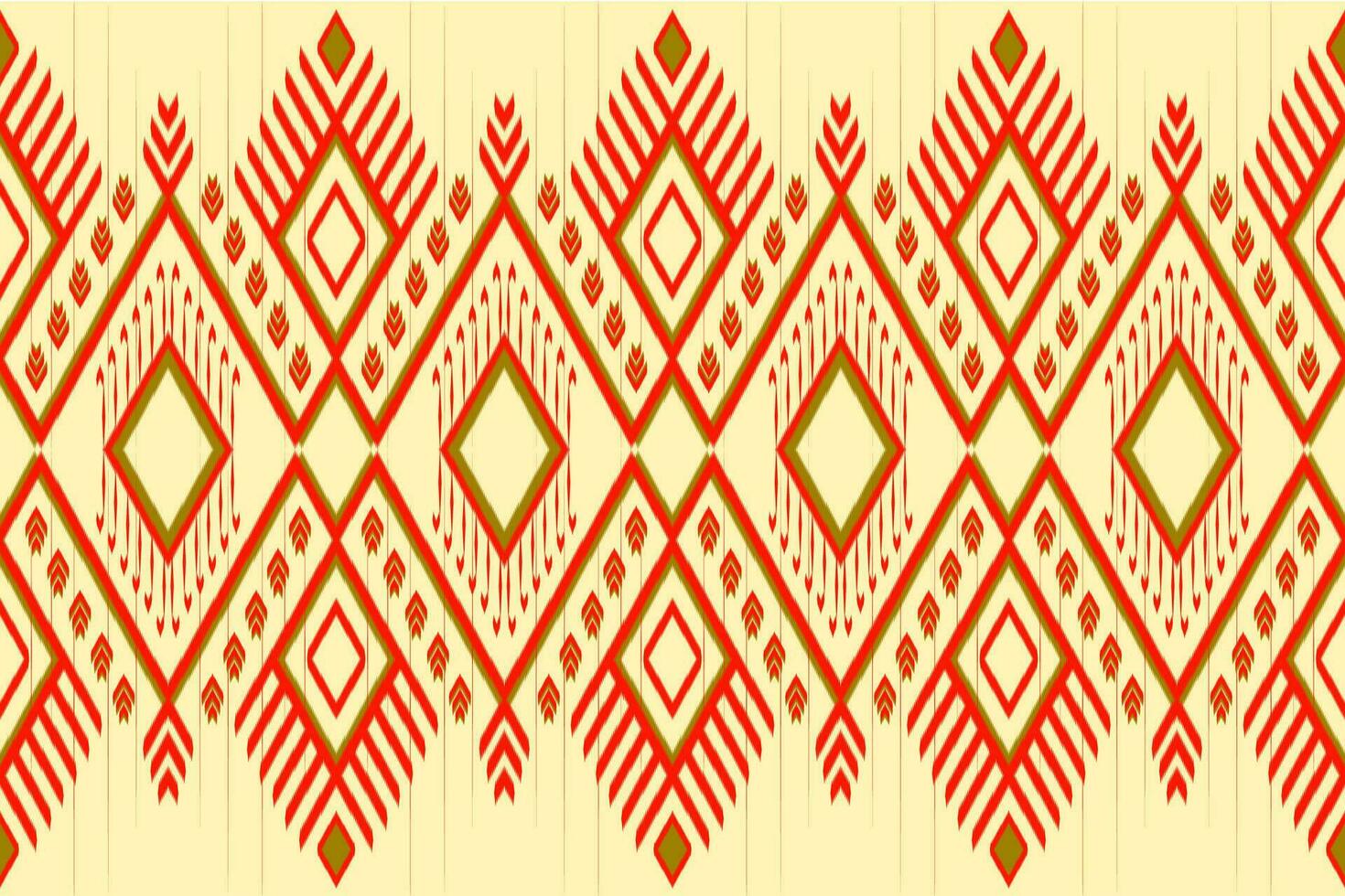 Uzbek ikat pattern and fabric in Uzbekistan. Abstract background for wallpaper, textures, textile, wrapping paper. vector