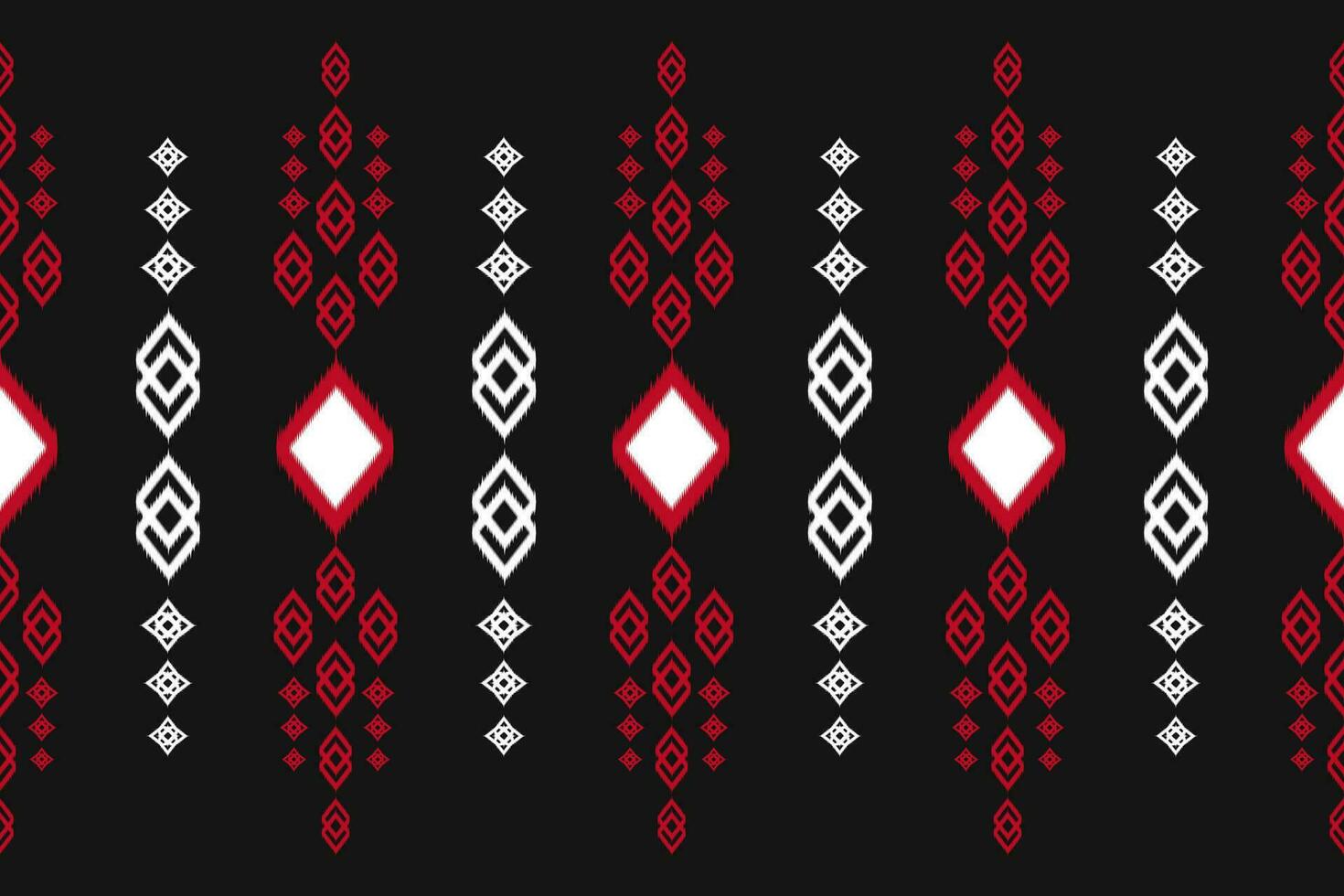 geometric ethnic pattern Can be used in fabric design for background, wallpaper, carpet, textile, clothing, wrapping, decorative paper, embroidery illustration vector. vector