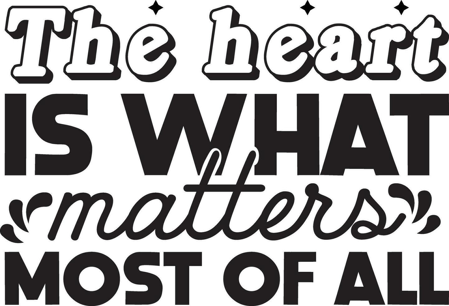 Inspirational t shirt design vector