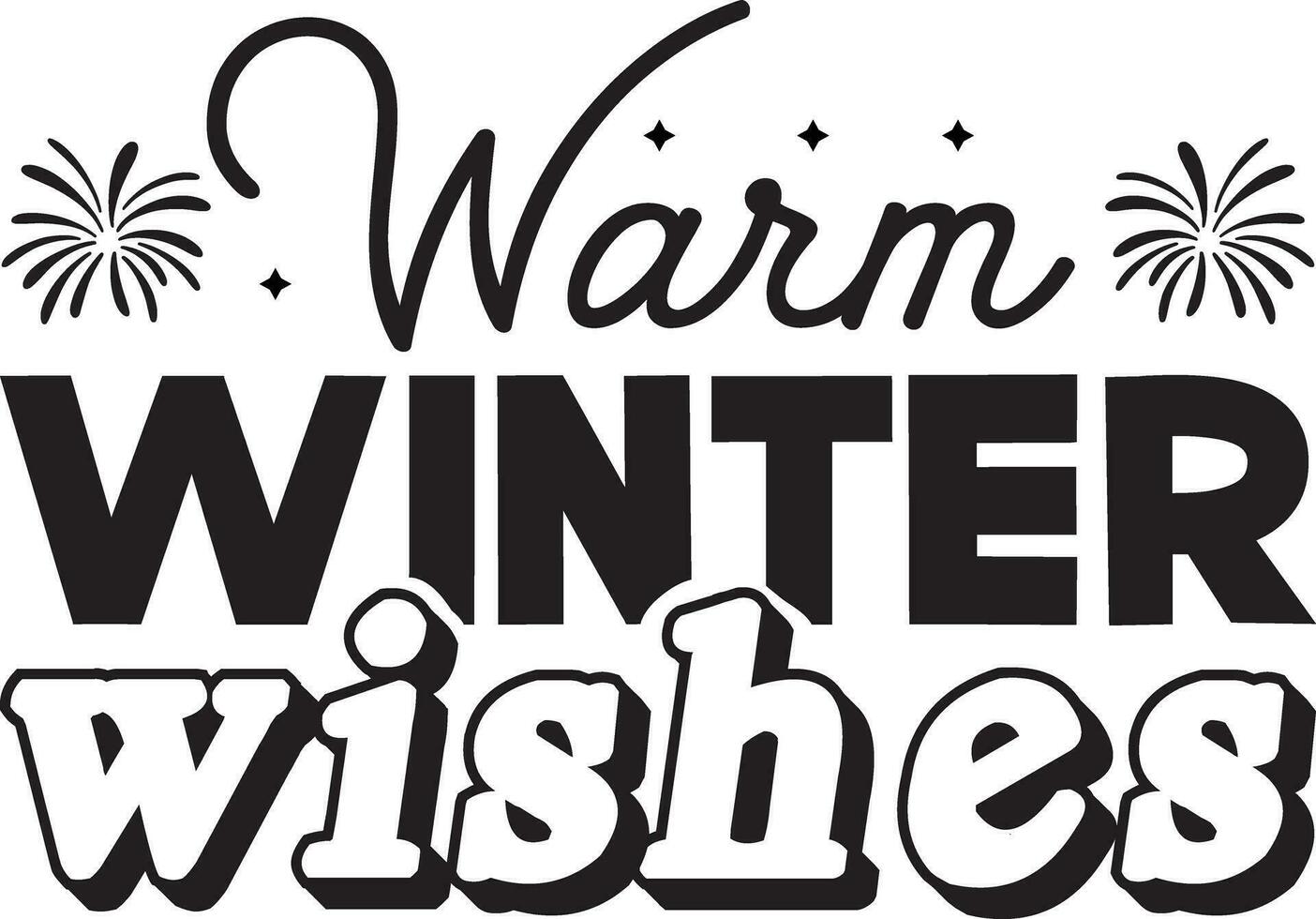 Winter  t-shirt design vector