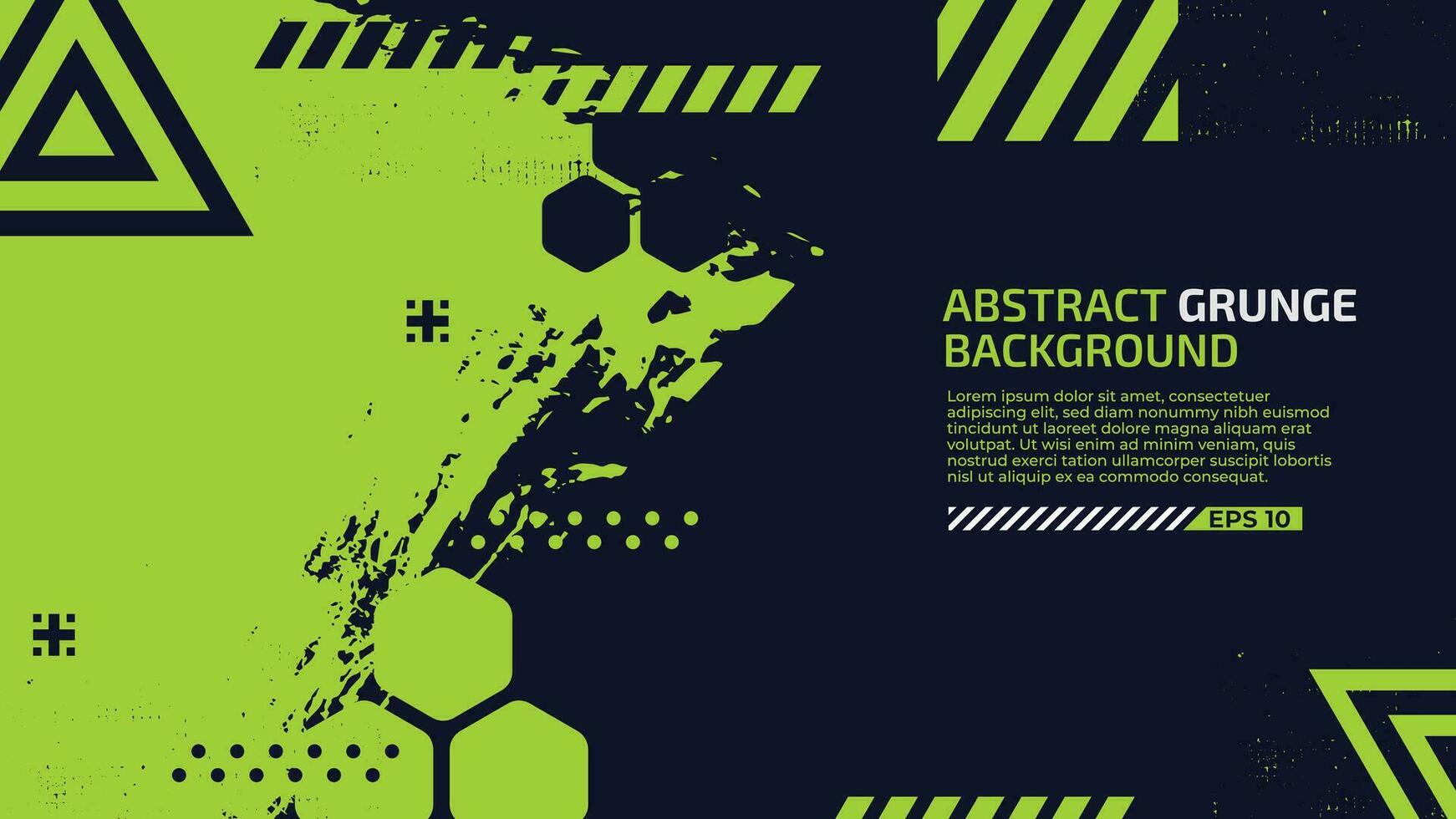 Abstract grunge background vector, brush painted wallpaper, template design modern banner with copy space vector