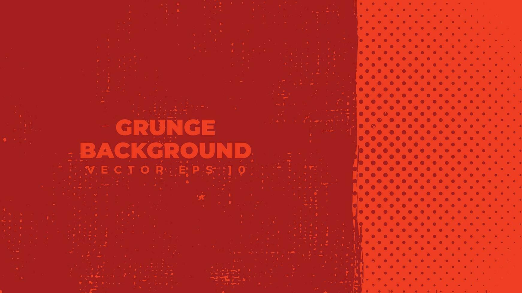 resumen grunge antecedentes vector con pintar cepillo efecto, sucio rojo bandera con Copiar espacio zona