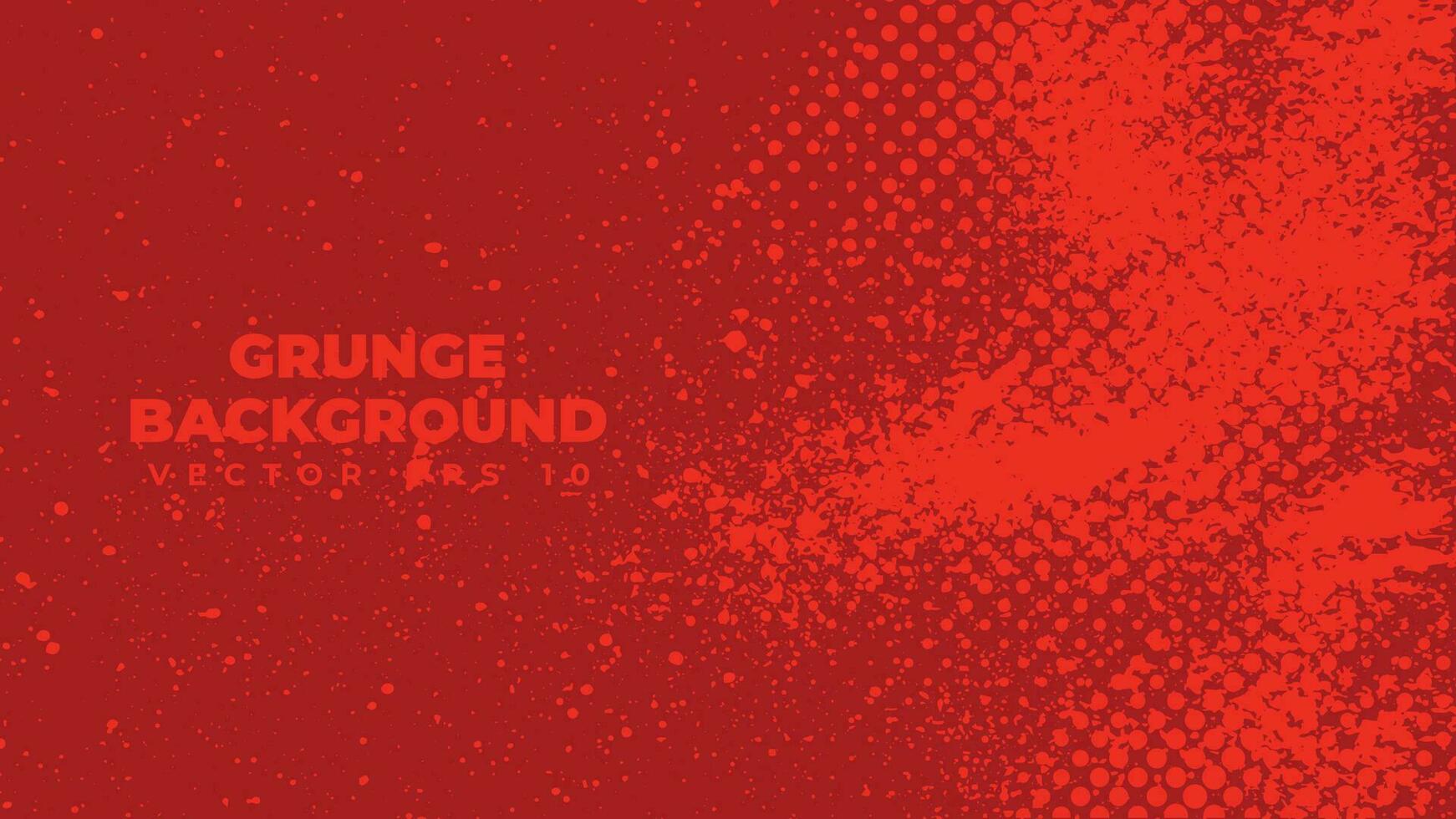 resumen grunge antecedentes vector con pintar cepillo efecto, sucio rojo bandera con Copiar espacio zona