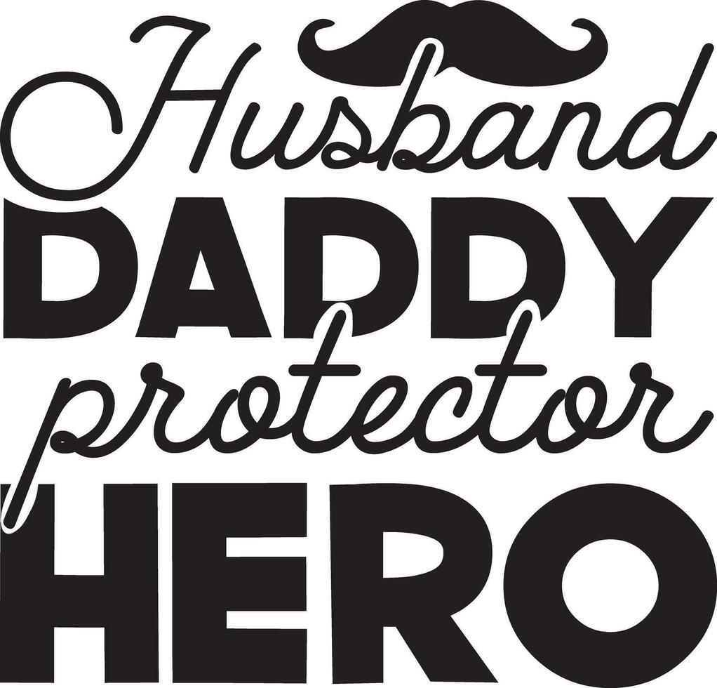 Fathers day t-shirt design vector