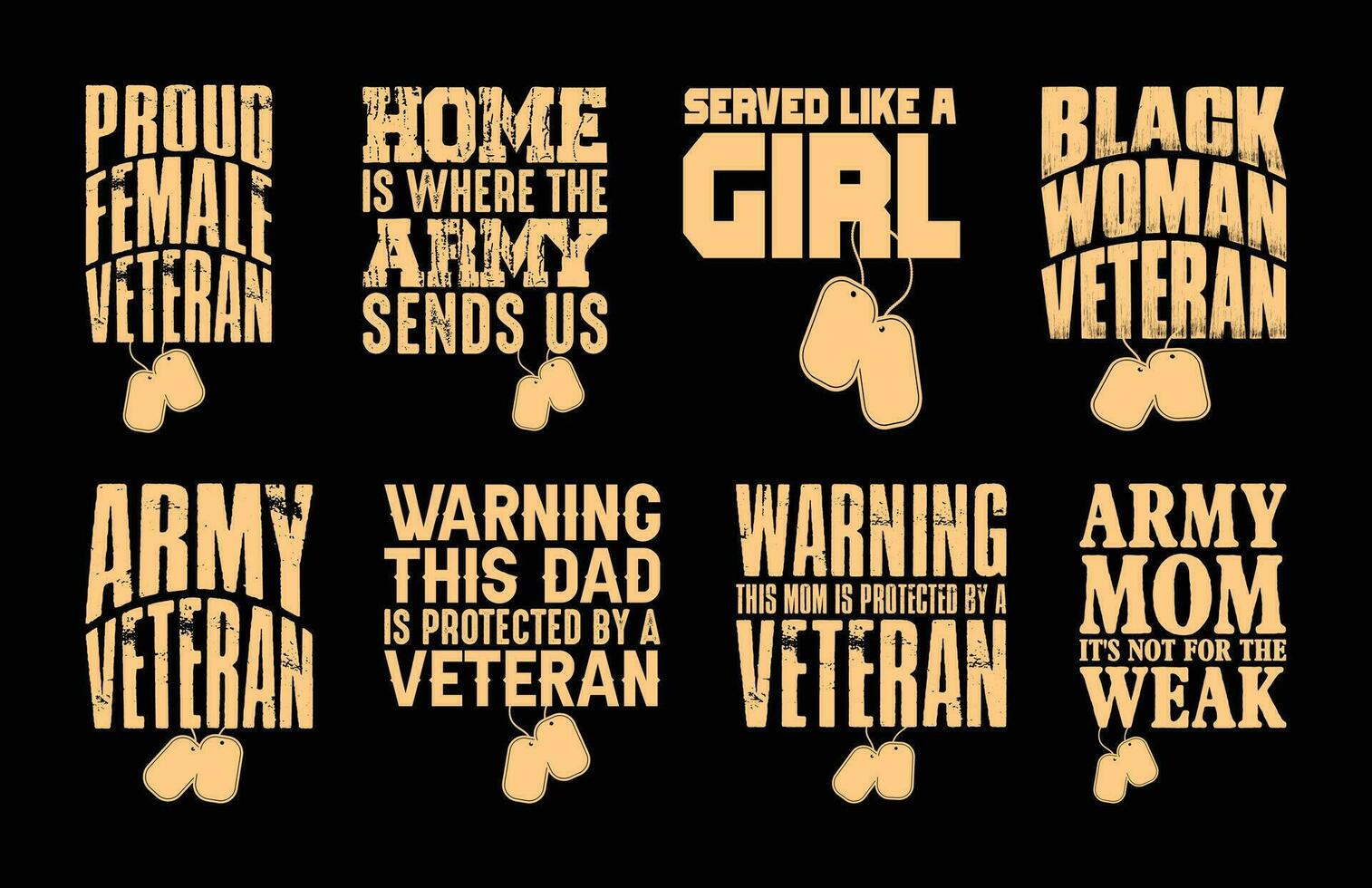 Veteran T shirt Design Bundle, Vector Veteran Day T shirt  design, Army, Military shirt  typography T shirt design Collection