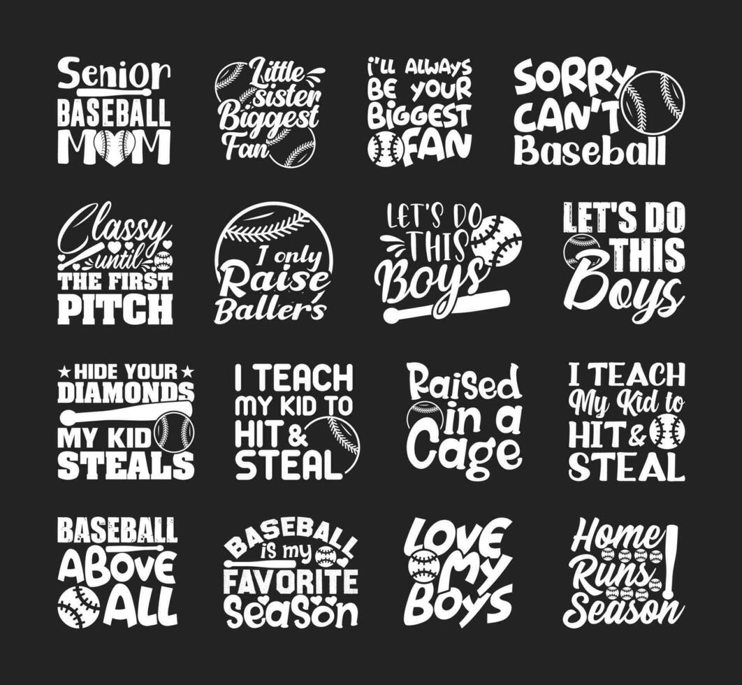 béisbol t camisa diseño manojo, vector béisbol t camisa diseño, béisbol camisa, béisbol tipografía t camisa diseño colección