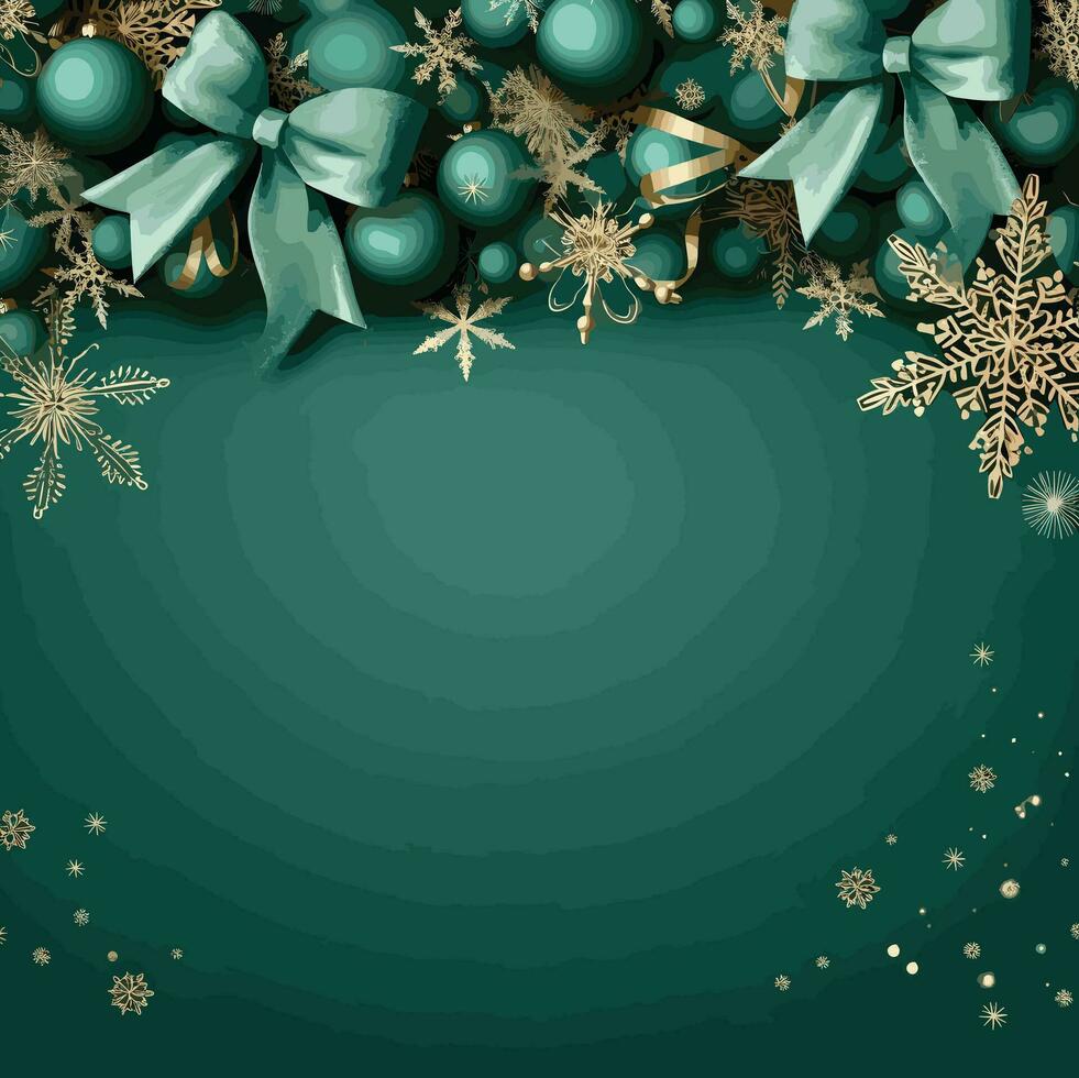 Christmas design background with text space vector