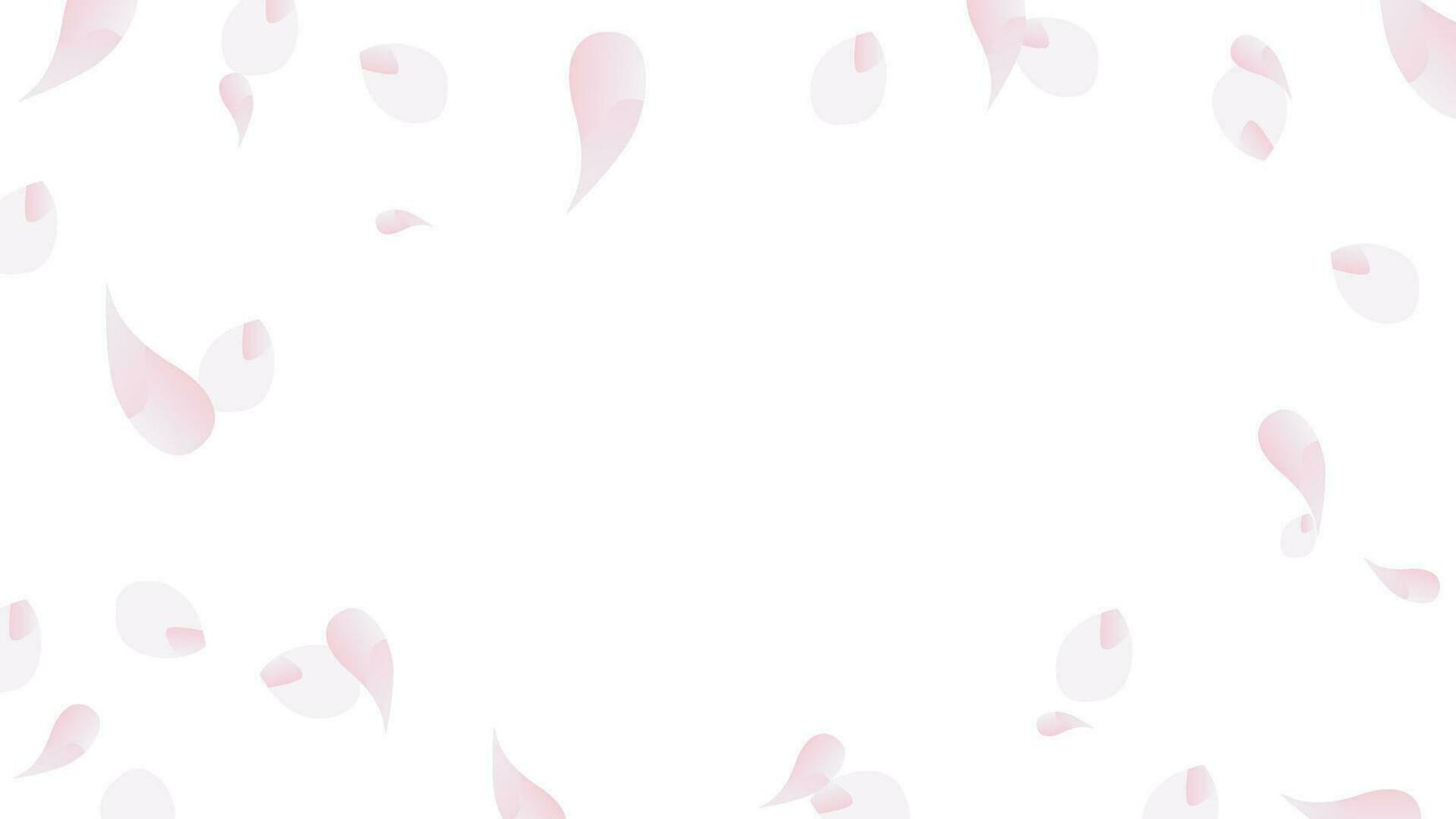 Nature background with blossoming branch of pink cherry blossoms vector illustration suitable for cosmetic background