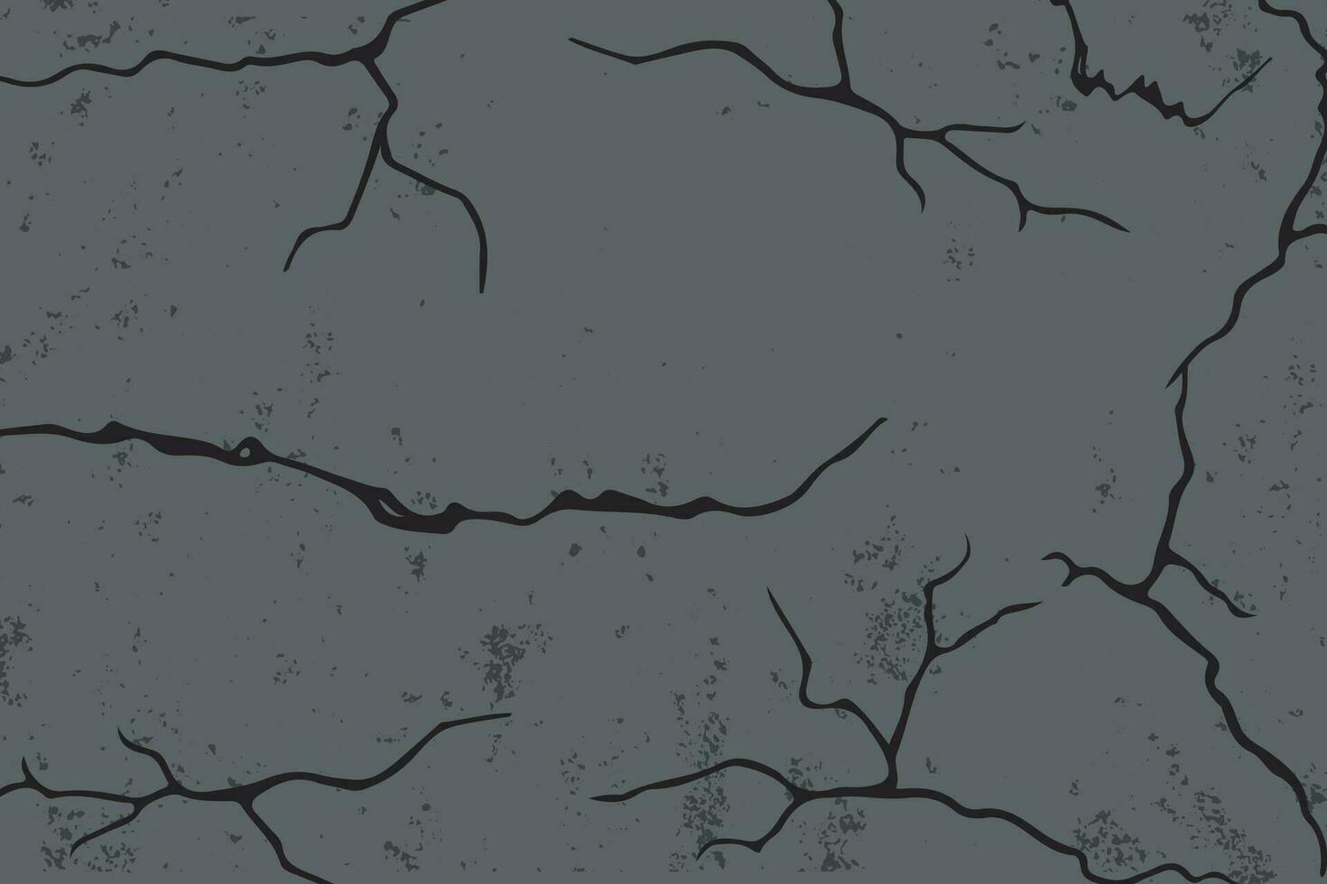 vector illustration of cracked cement wall background