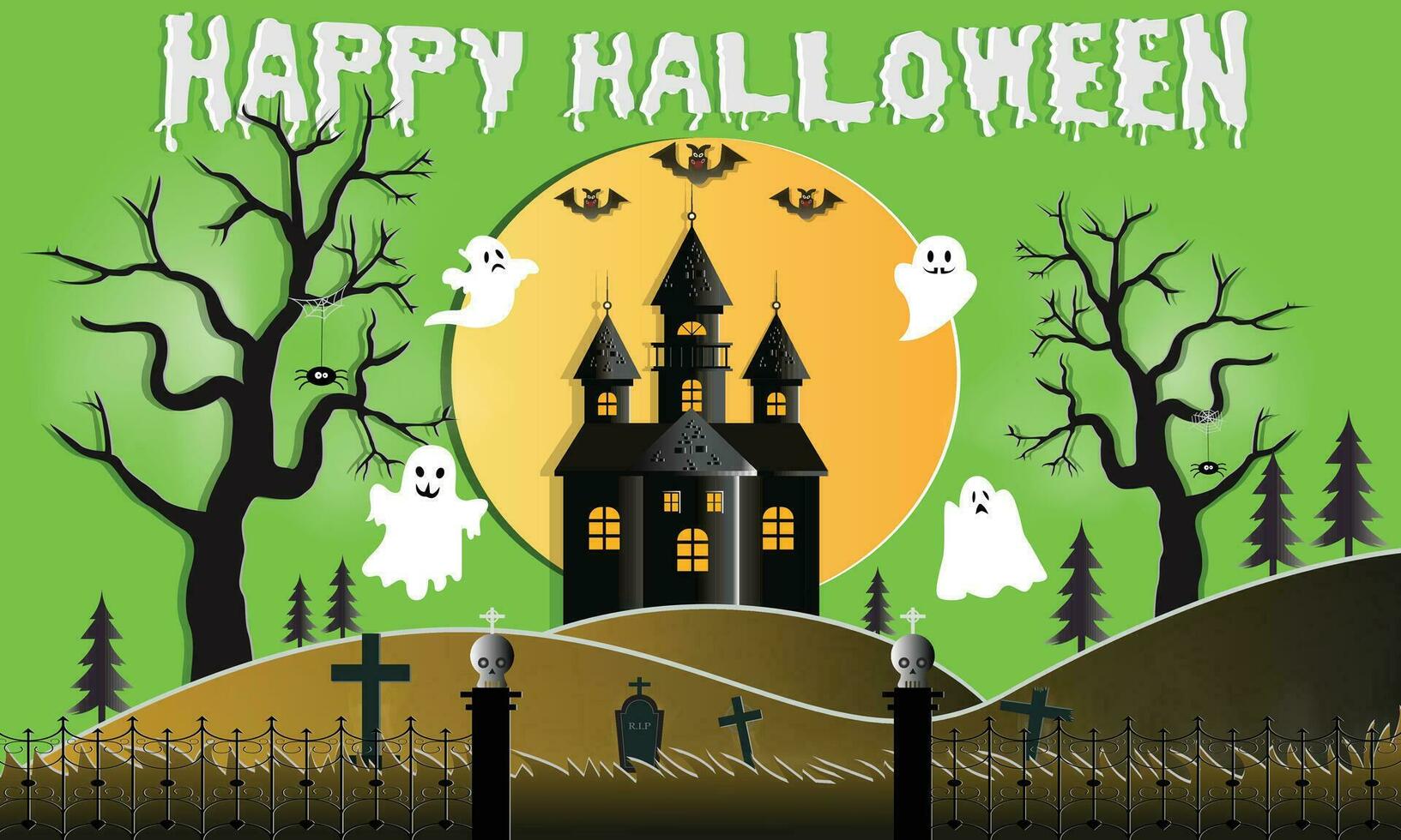 Happy Halloween Crafts Gnome Design, Magic Clipart Halloween Illustration vector
