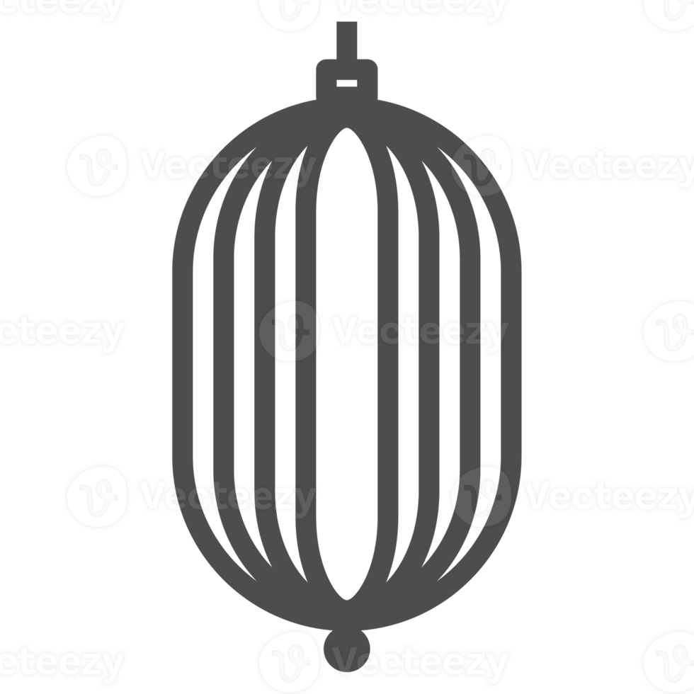 Korea traditional pattern outline icon. Linear symbol. png