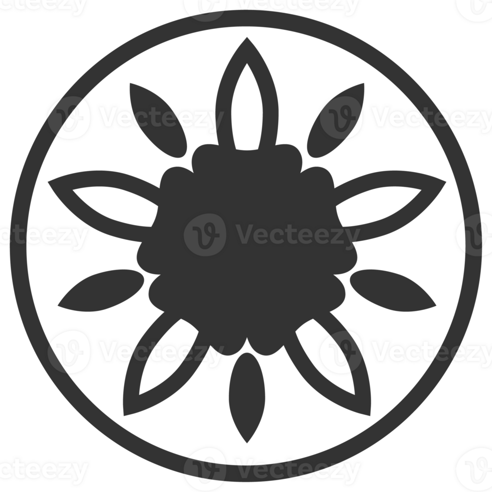 Korea traditional pattern outline icon. Asian collection. thin line symbol. png
