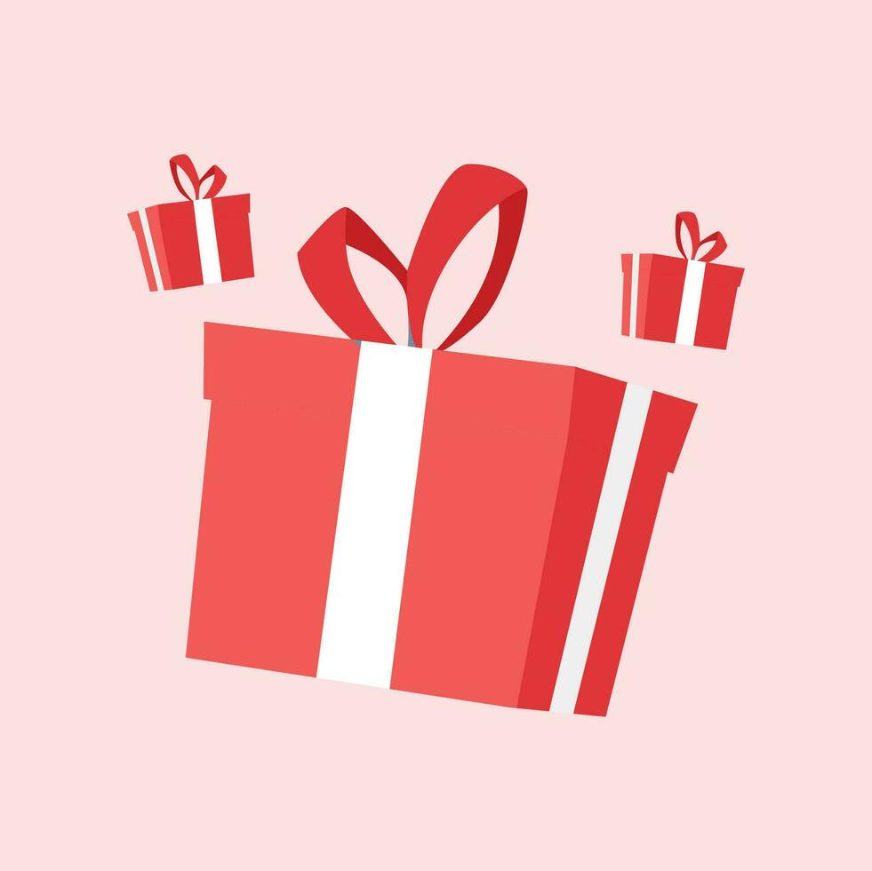 Gift Box Prize Vector