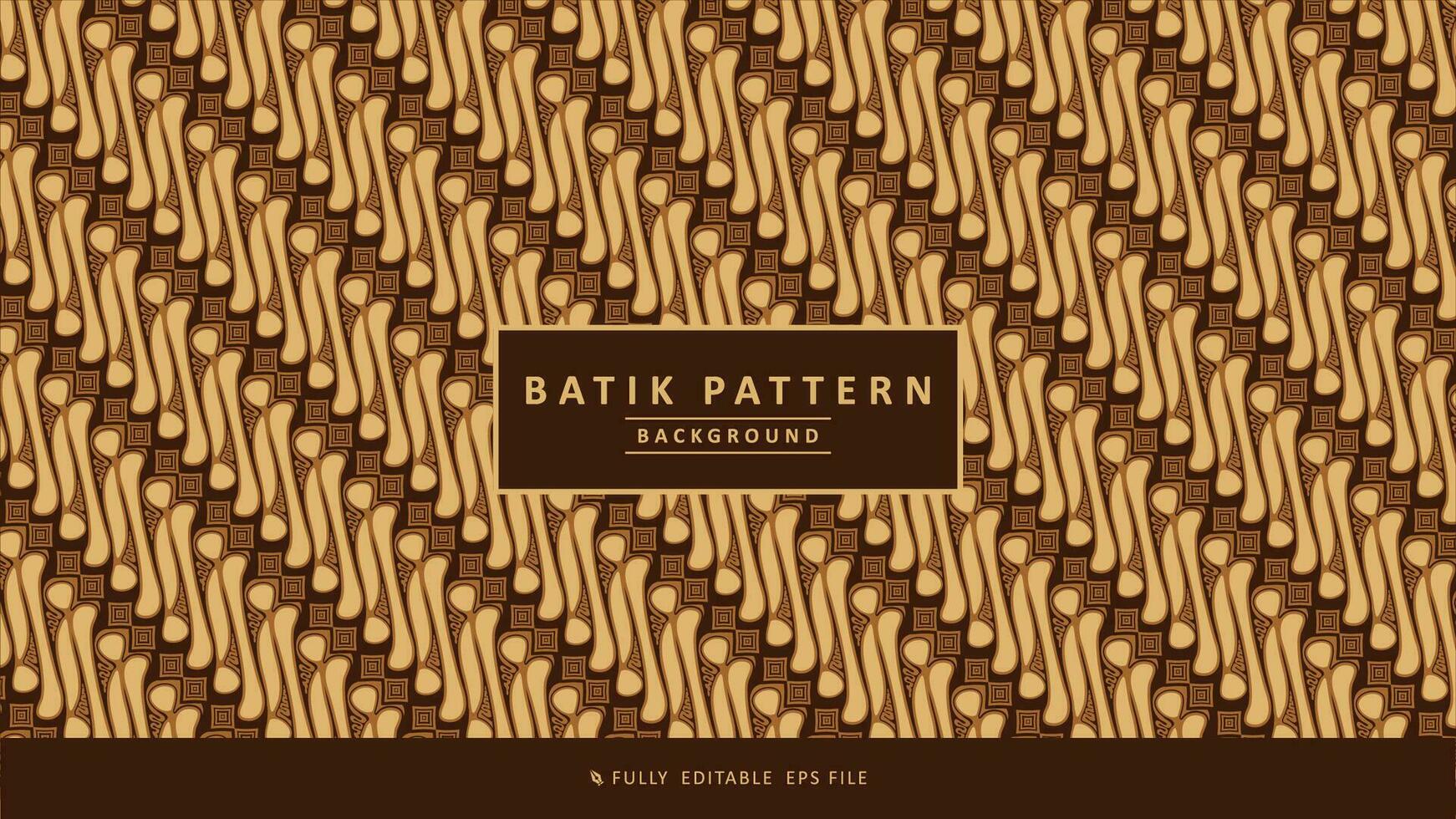 Batik Parang Pattern Vector