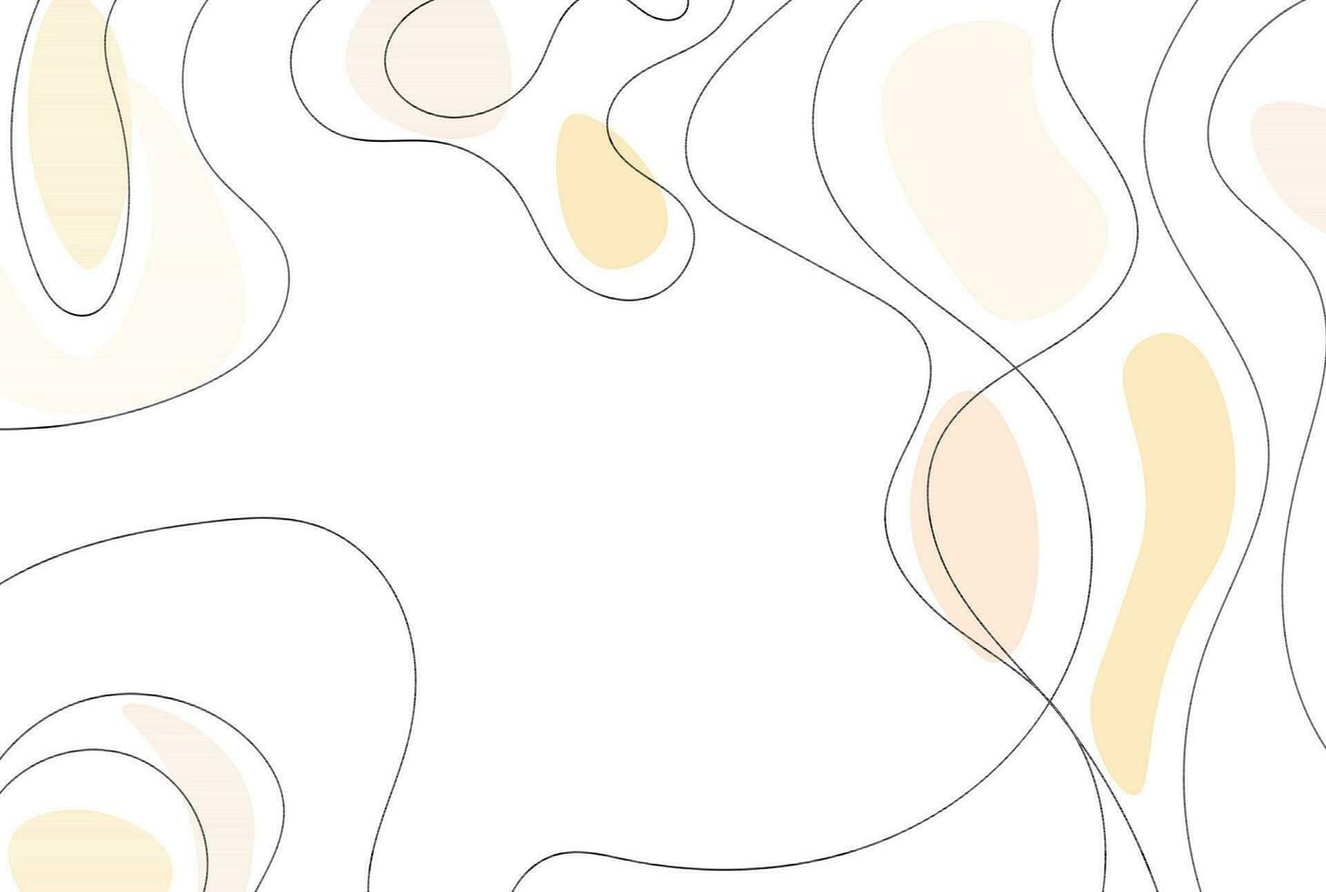 Lines background with shapes vector