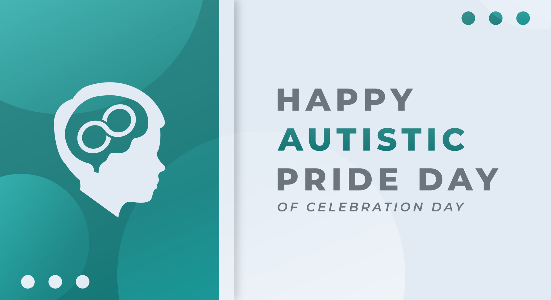 Autistic Pride Day Celebration Vector Design Illustration for ...