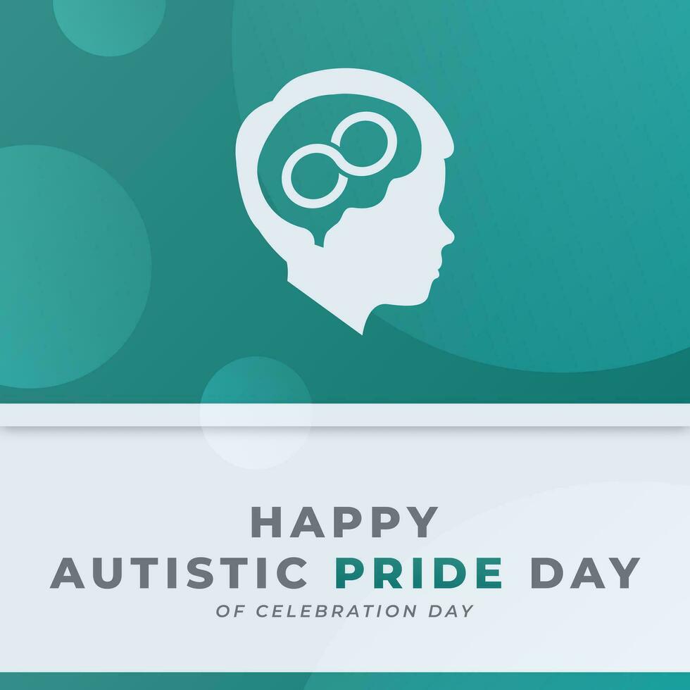 Autistic Pride Day Celebration Vector Design Illustration for ...