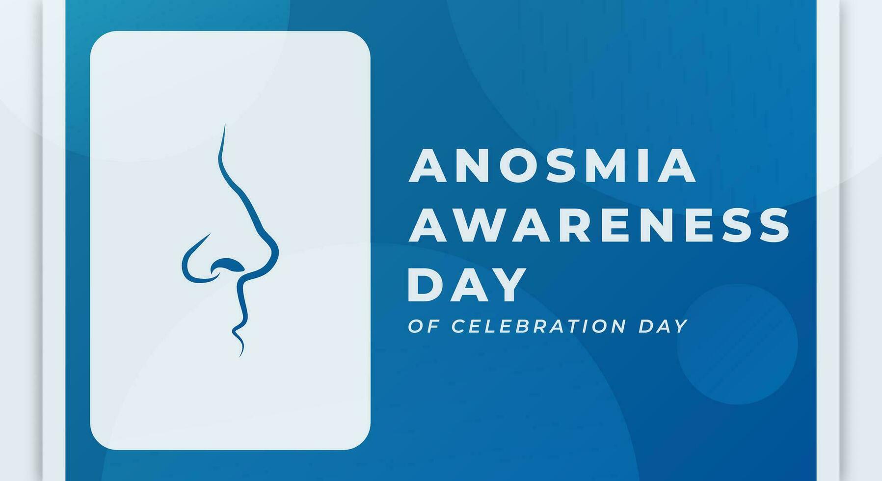 Anosmia Awareness Day Celebration Vector Design Illustration for Background, Poster, Banner, Advertising, Greeting Card