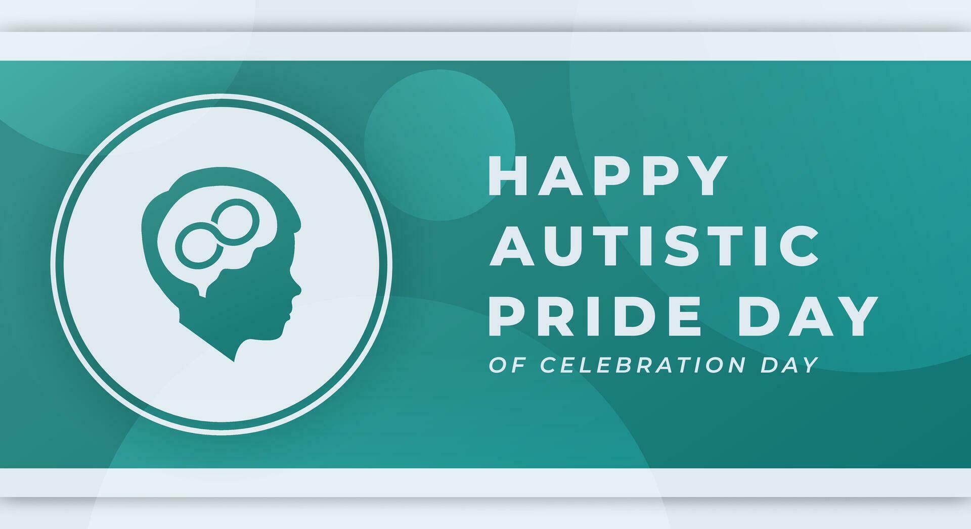 Autistic Pride Day Celebration Vector Design Illustration for ...
