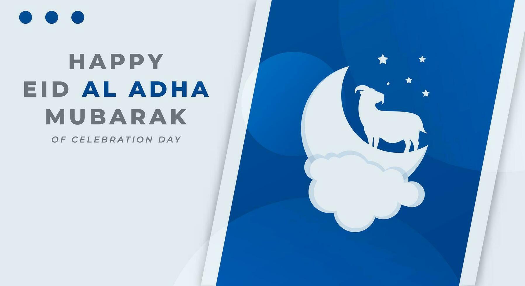 eid Alabama adha Mubarak celebracion vector diseño ilustración para fondo, póster, bandera, publicidad, saludo tarjeta