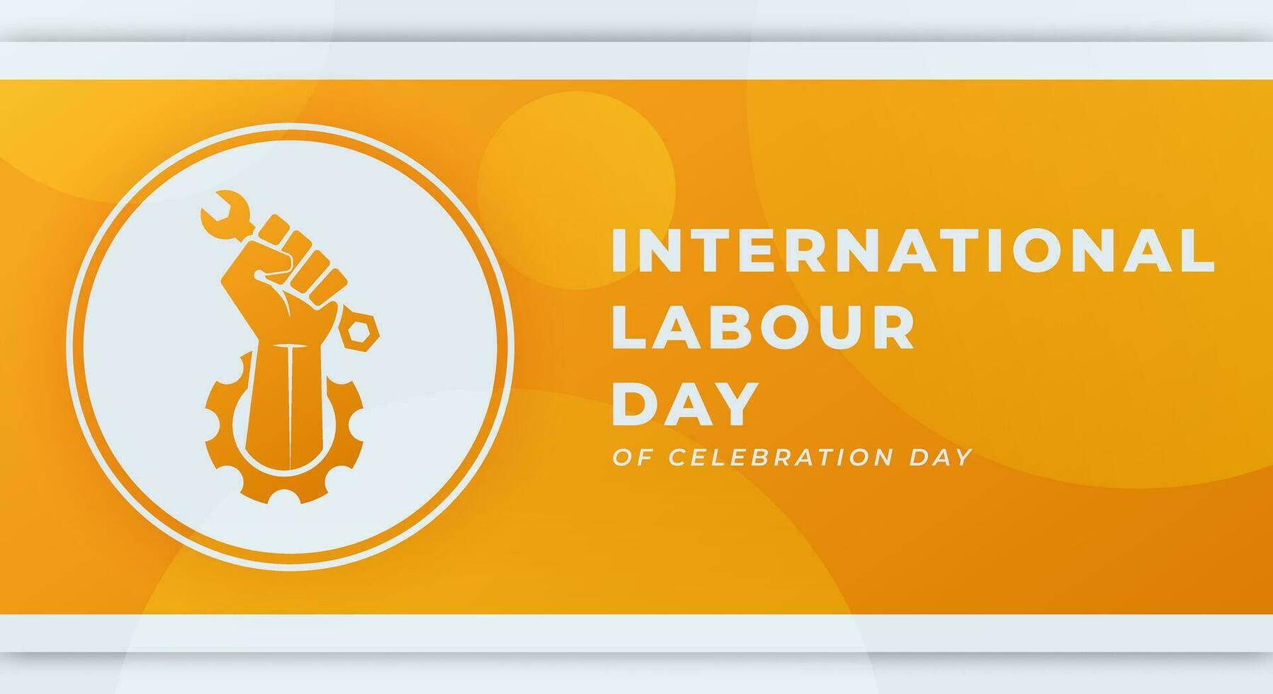 International Labor Day Celebration Vector Design Illustration for Background, Poster, Banner, Advertising, Greeting Card
