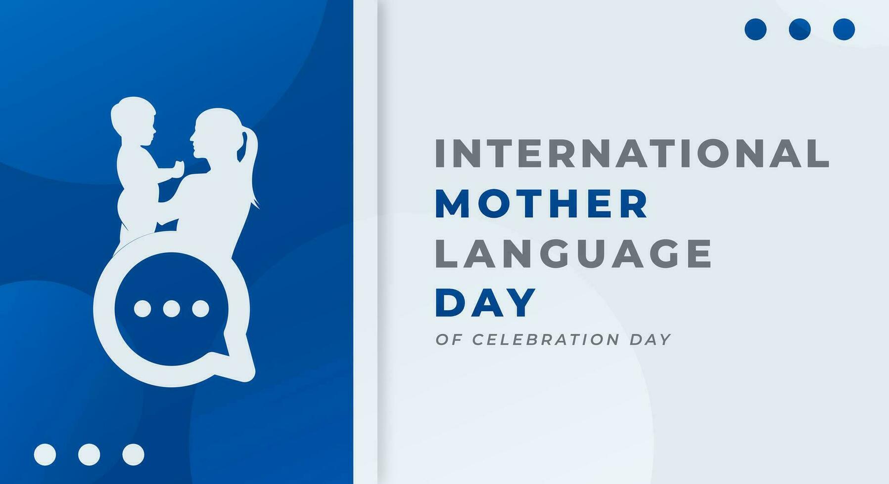 International Mother Language Day Celebration Vector Design Illustration for Background, Poster, Banner, Advertising, Greeting Card