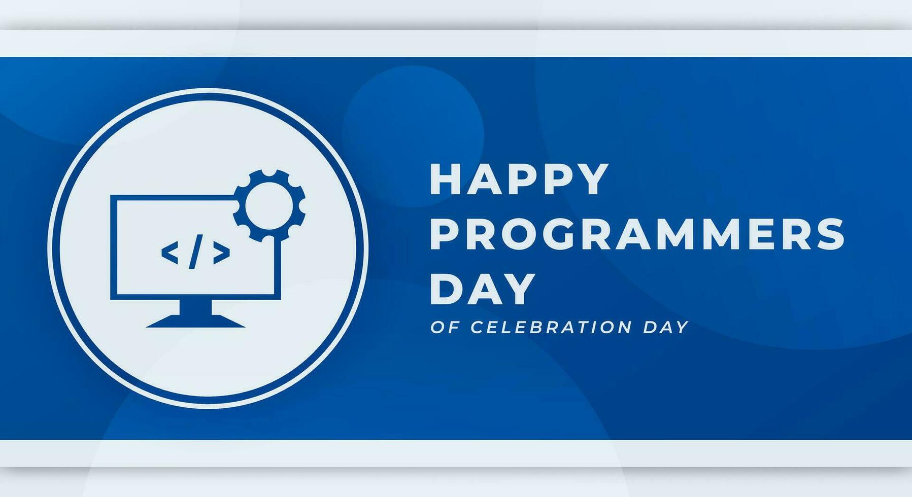 International Programmers Day Celebration Vector Design Illustration for Background, Poster, Banner, Advertising, Greeting Card