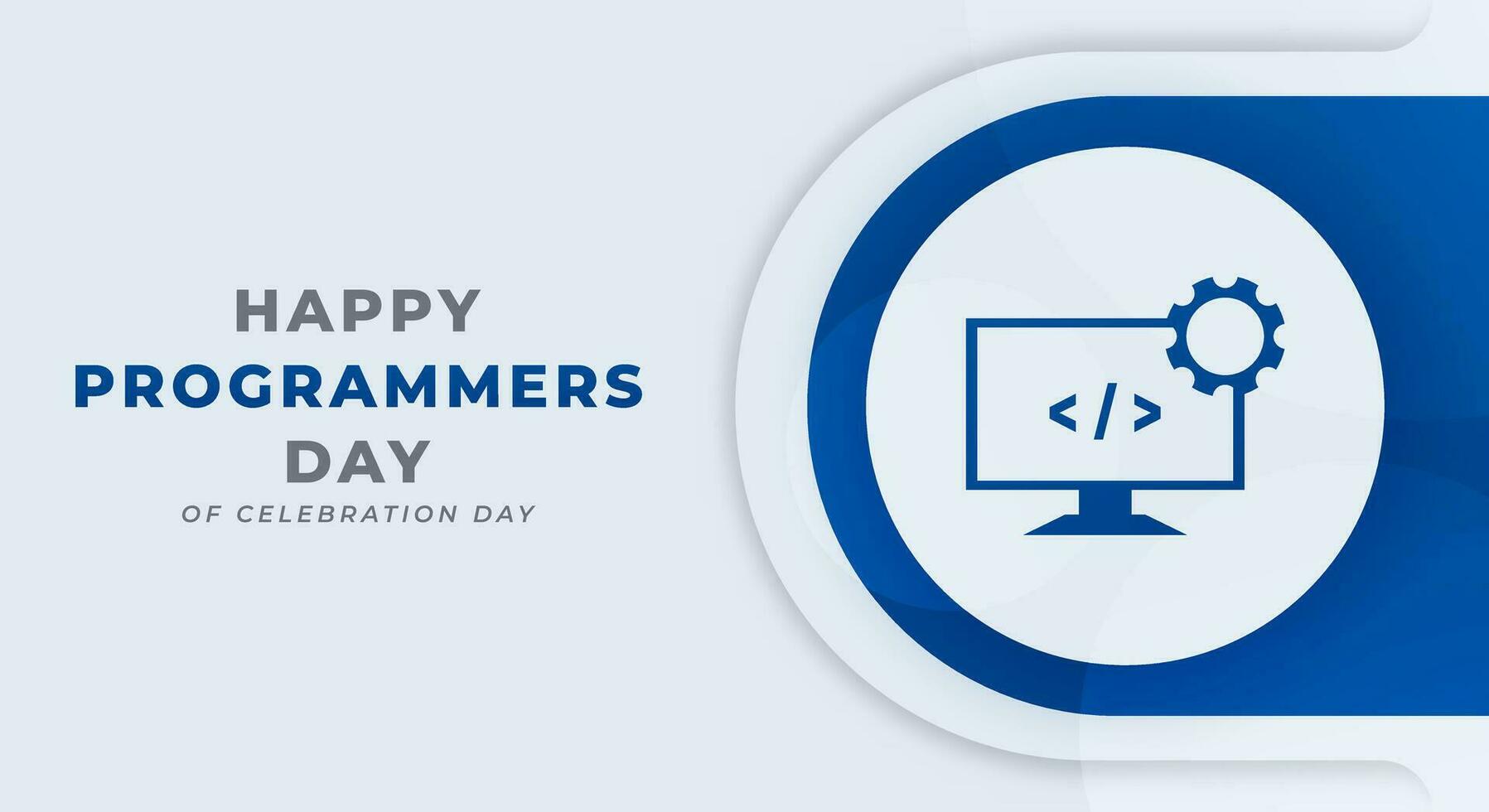 International Programmers Day Celebration Vector Design Illustration for Background, Poster, Banner, Advertising, Greeting Card