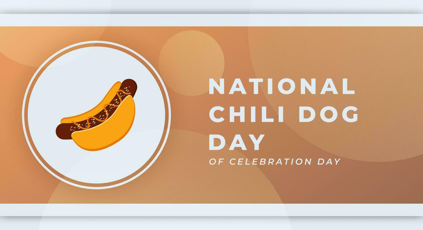 National Chili Dog Day Celebration Vector Design Illustration for Background, Poster, Banner, Advertising, Greeting Card