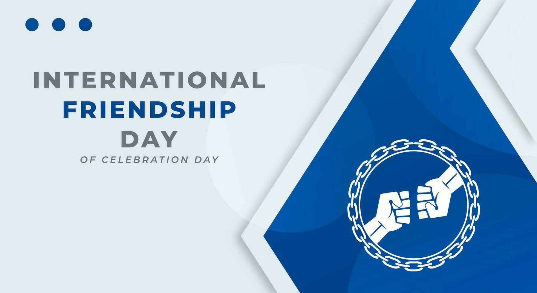 Happy Friendship Day Celebration Vector Design Illustration for Background, Poster, Banner, Advertising, Greeting Card