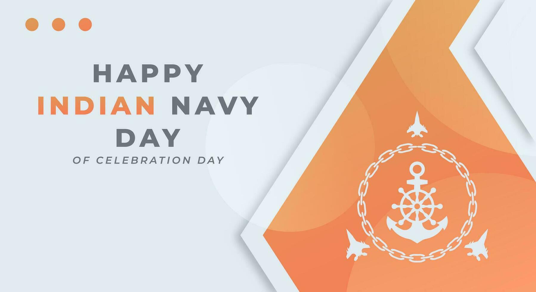 Indian Navy Day Celebration Vector Design Illustration for Background, Poster, Banner, Advertising, Greeting Card