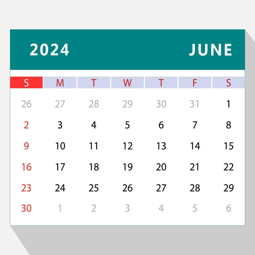 Calendar Template June 2024 Pro - elly devondra