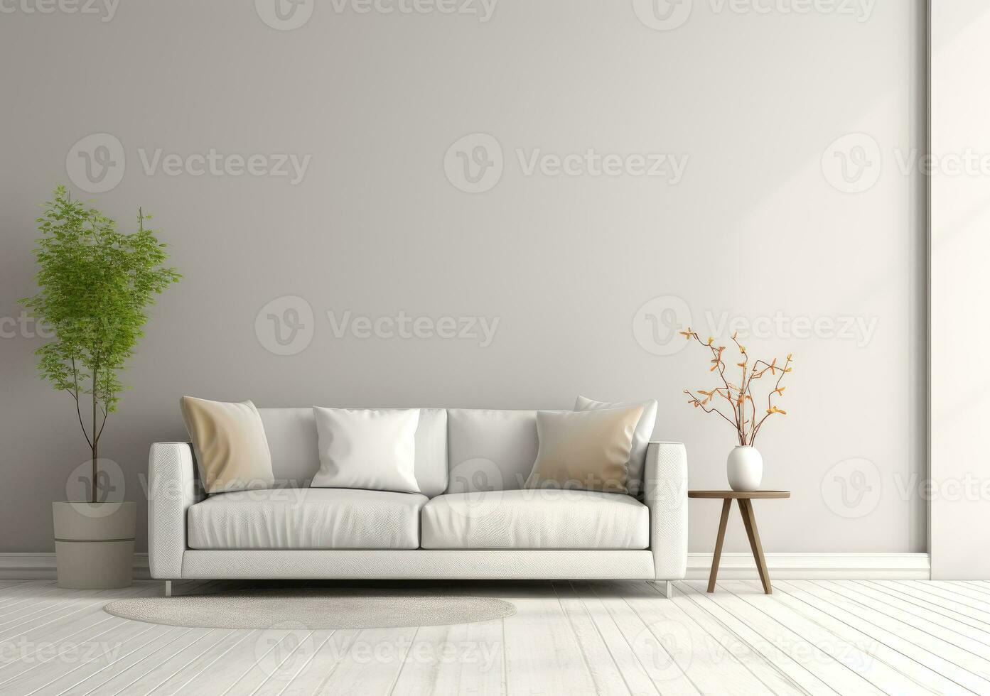 sofa in living room photo