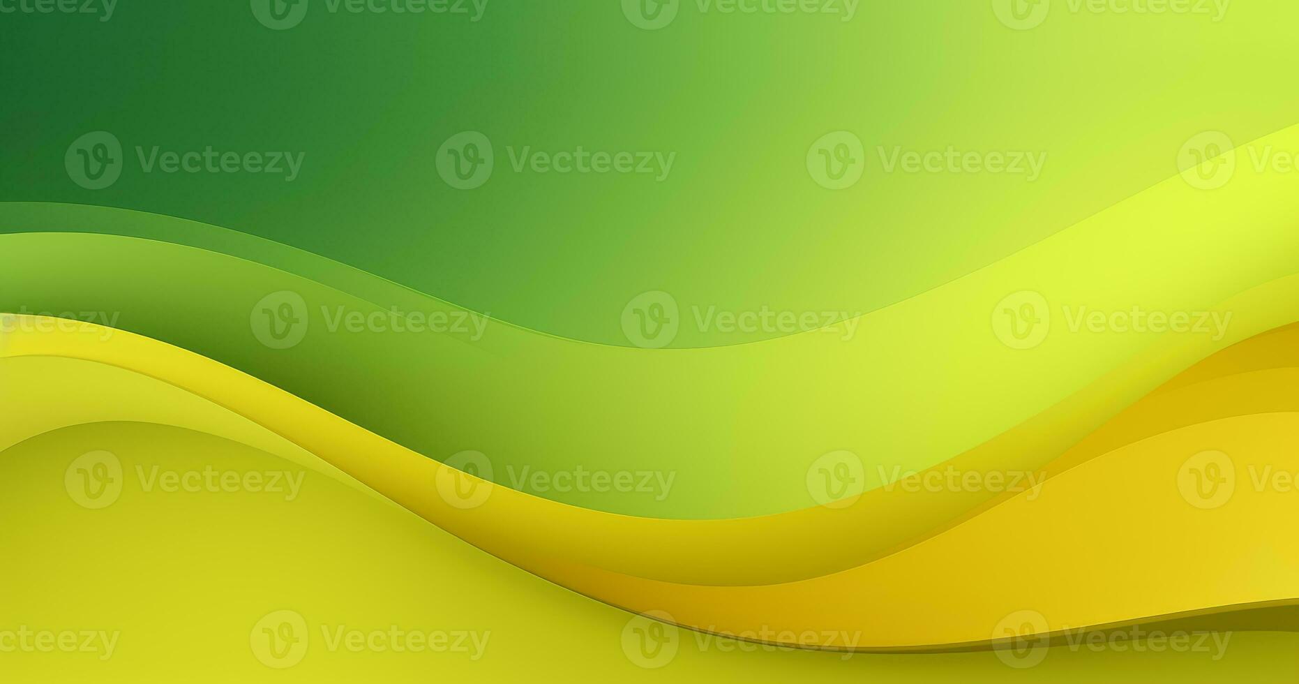 Green and yellow wallpaper with an abstract background photo