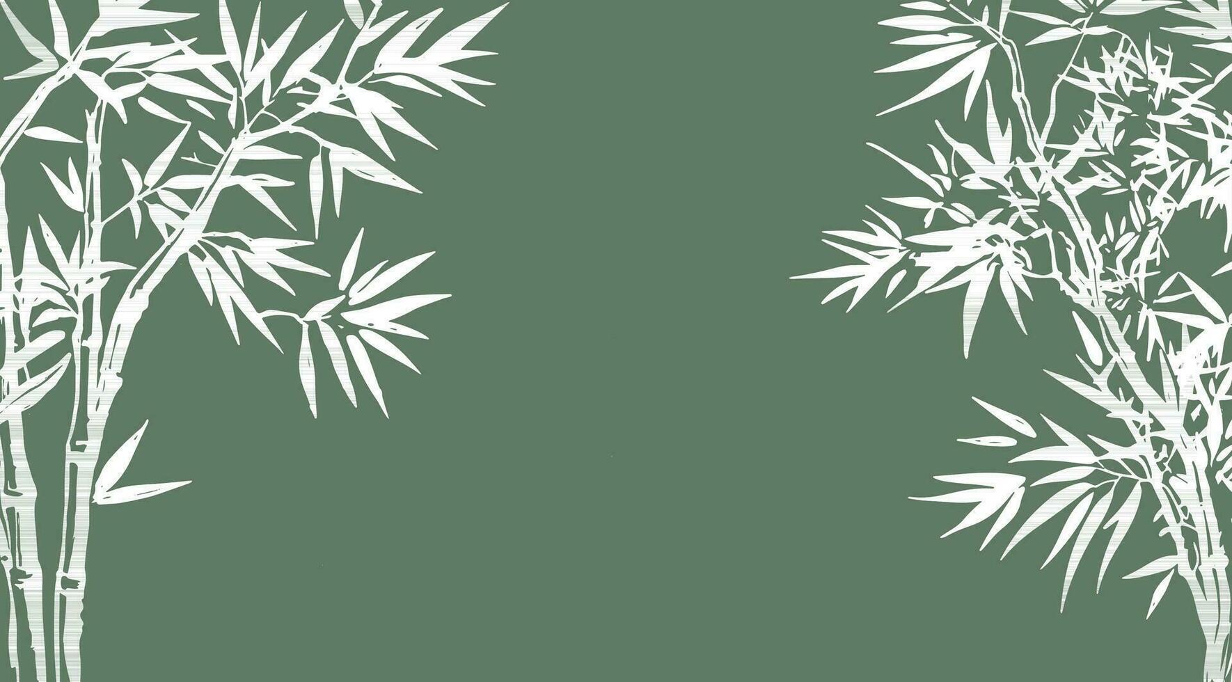 Bamboo tree, Hand drawn style. Vector. vector