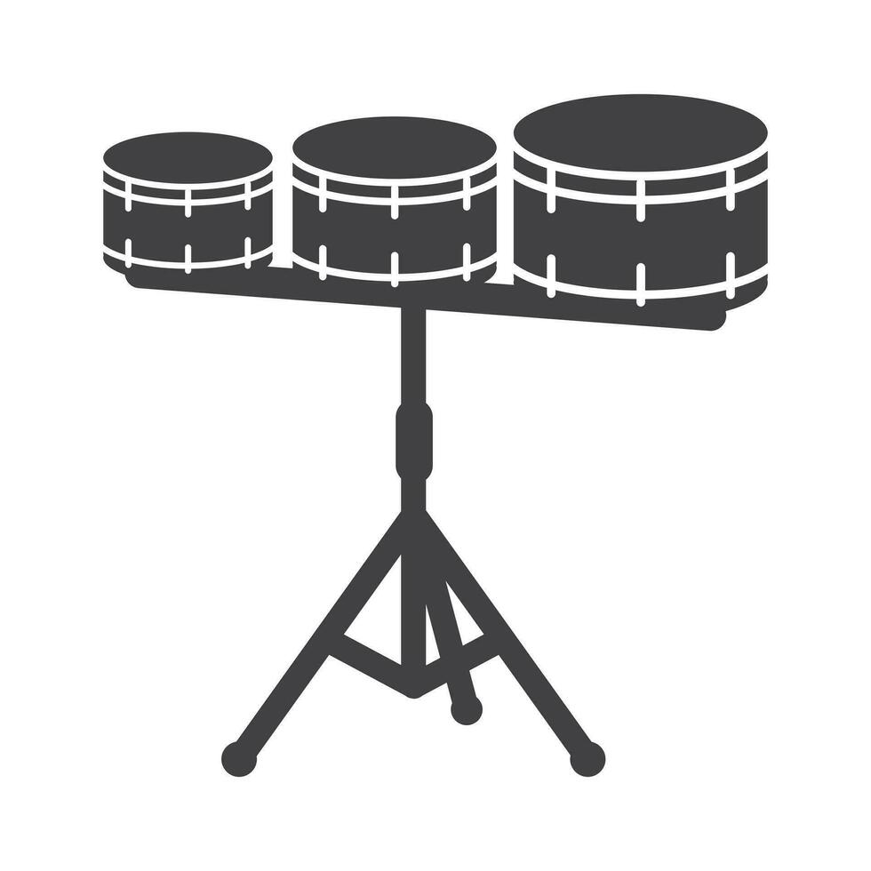 bongo icon collection, trendy style vector