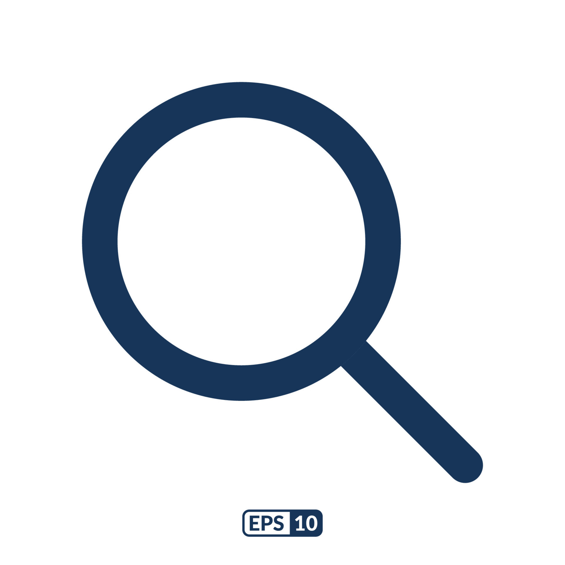 Search tool blue icon. Magnifying tool icon. 25798428 Vector Art at