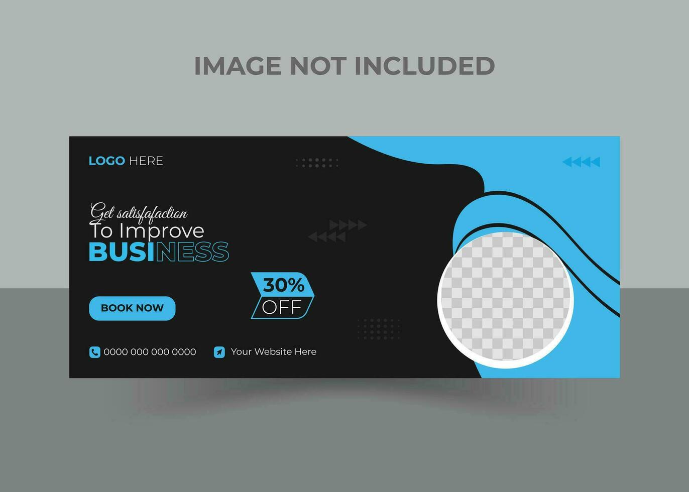 Creative Business Fb Cover Design vector