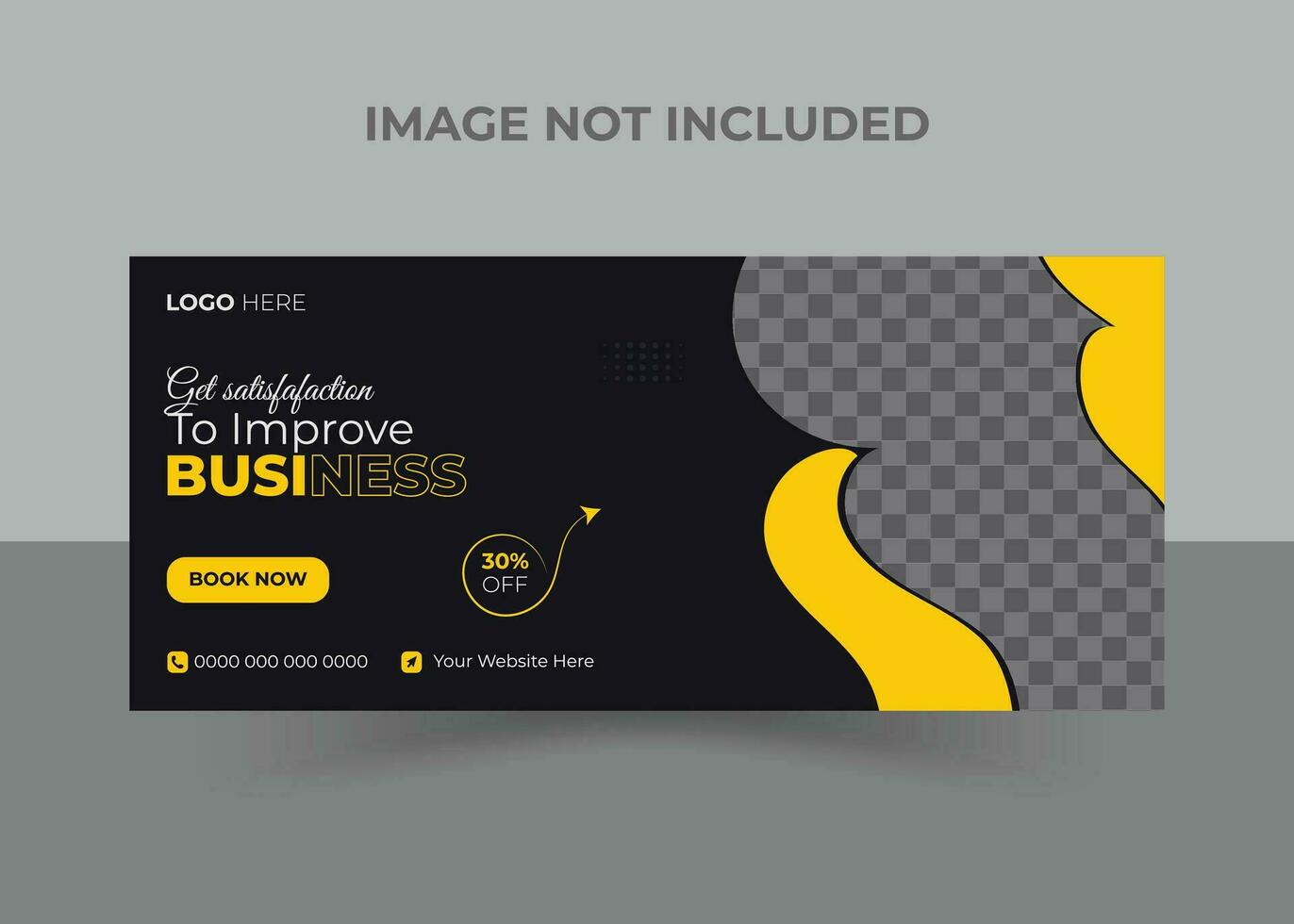 Creative Business Agency Fb Cover Design vector