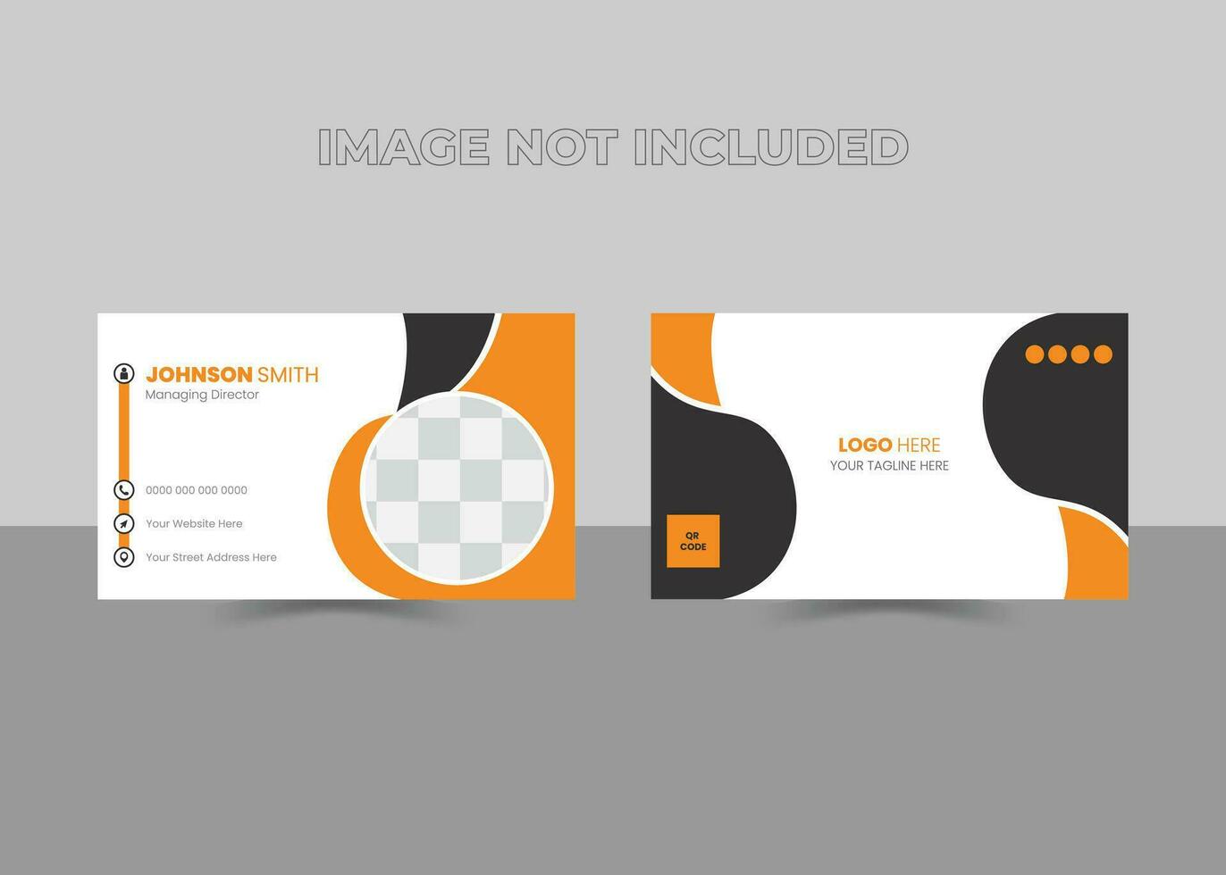 Professional Creative Business Card Design Template vector