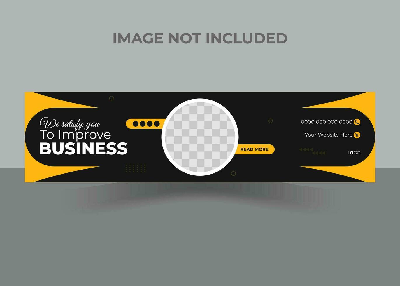 Creative Modern Business Web Banner Set vector