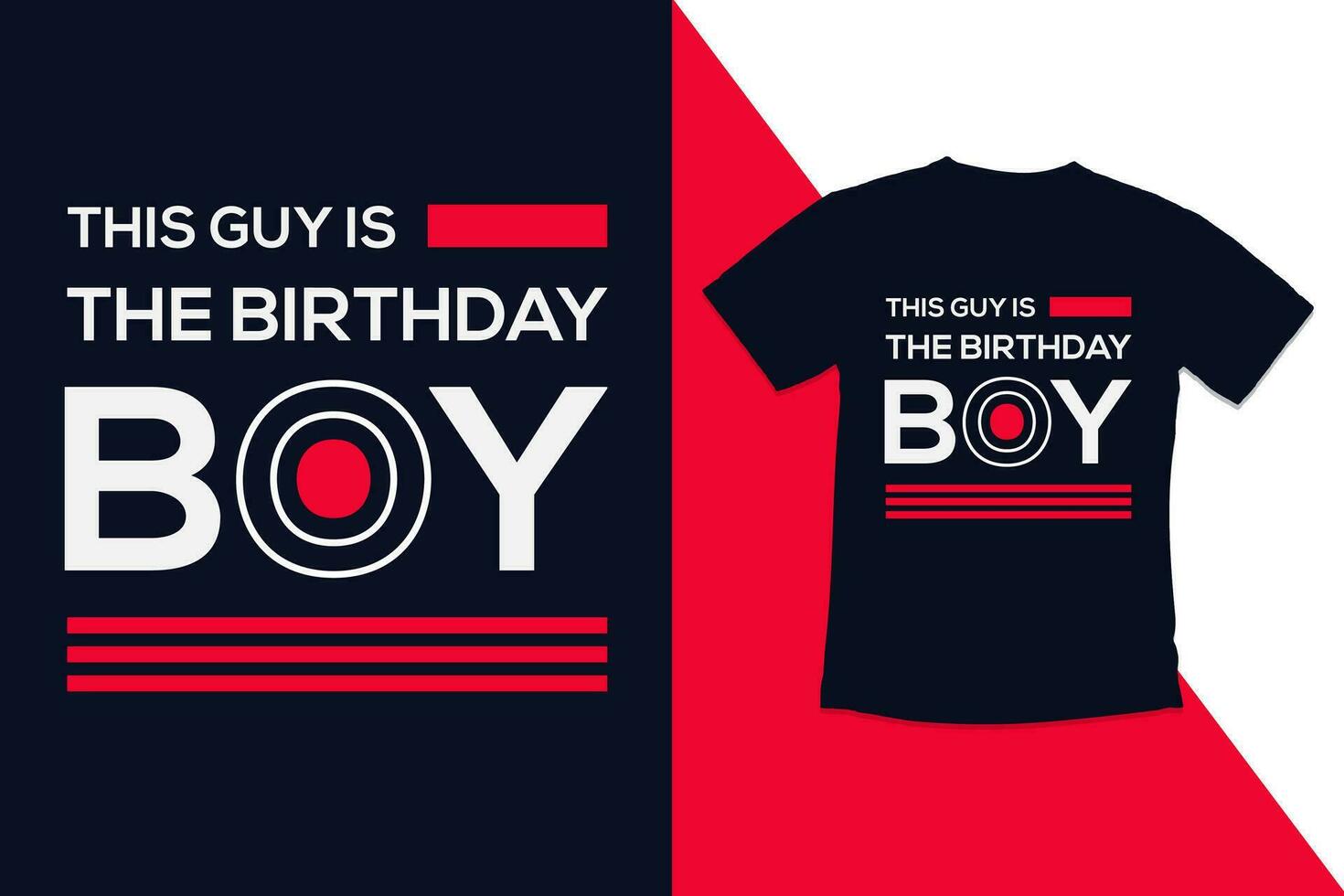 Birthday t-shirt design template with modern quotes typography birthday gaming t-shirt design vector